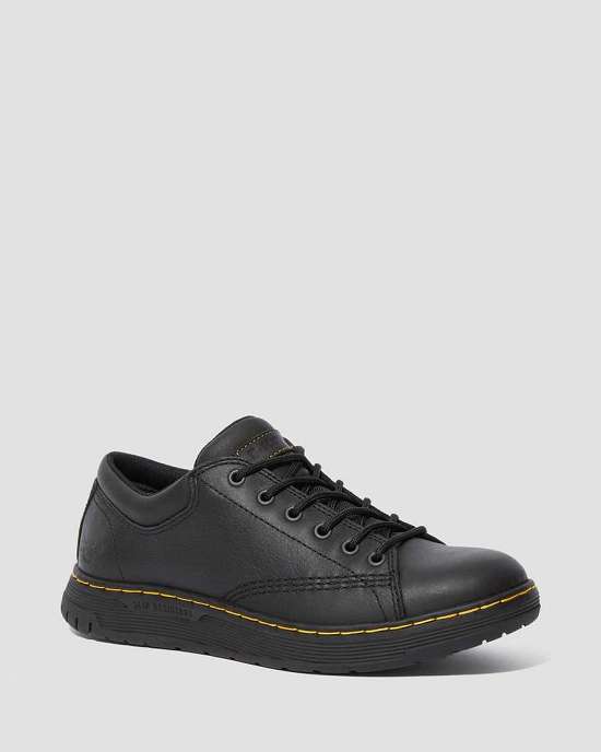 Zapatos Con Cordones Dr. Martens Maltby Slip Resistant Mujer Negros MX-83647